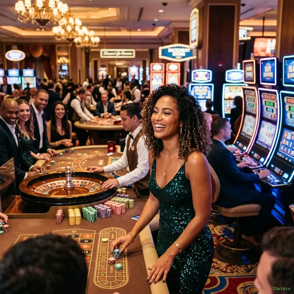 Streaming 4K no cassino ao vivo da 33slots
